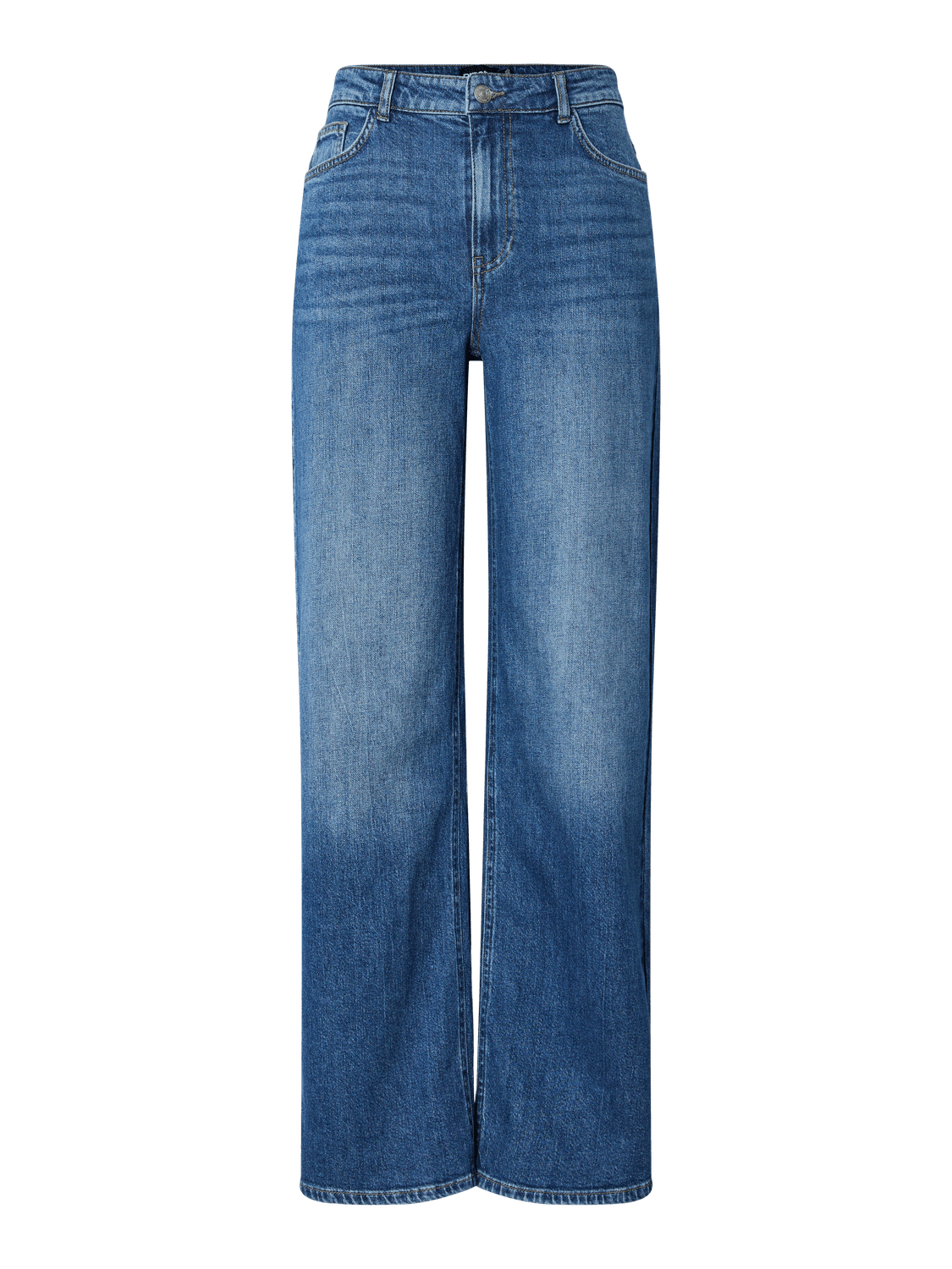 PCSILKE Jeans - Medium Blue Denim - VERO MODA & VILA Bergvik